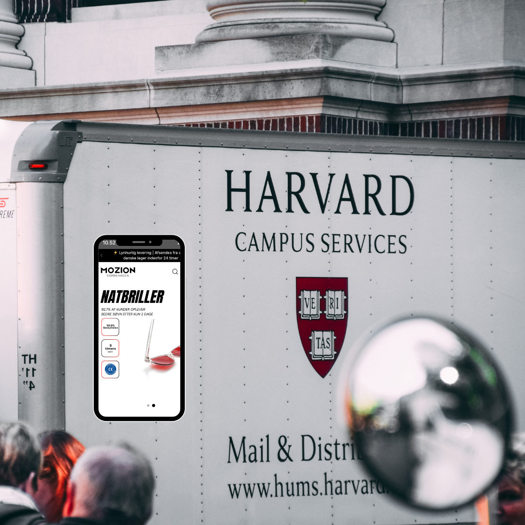 Harvard og blue light briller: derfor virker kombinationen Fokus + Calm Night