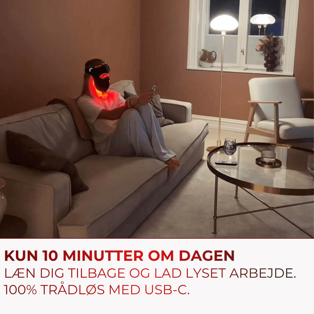 Mozion Red Light Glow Mask